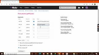 Api Testing using Flickr Api, Postman and python to call api