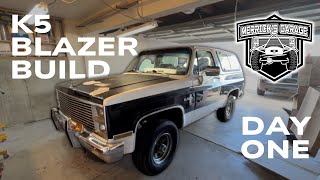 It Begins | Beginner Build Series - Squarebody Blazer!