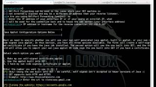 setoolkit java applet issue