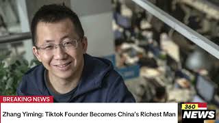 Zhang Yiming: Tiktok Founder Becomes China’s Richest Man #zhangyiming #tiktokfounder #China