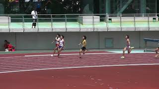 2017.9.9 第3回岡山県記録会 男子200m 3組