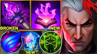 Wild Rift China Swain Mid - NEW Awakened Soulstealer MAX AP SWAIN Build Runes