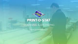 Print-O-Stat - Largest Scanning \u0026 Archiving Project in 15 years