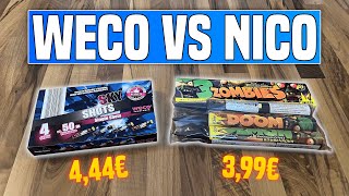 BOMBENROHR VERGLEICH: Weco SKY SHOTS VS Nico 3 ZOMBIES 🔥 | PyroHigh