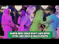 Haqiem Rusli Sebak Nyanyi Lagu Untuk Isteri, Anis Sofea Di Majlis Resepsi