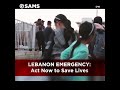 urgent appeal for lebanon