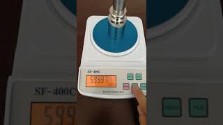 How to Calibrate the Electronic Precision Balance (600g weight)