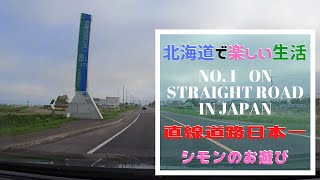 日本一の直線道路は、本当に真っ直ぐなのか検証してみた(安全運転早送り)｜国道12号線｜美唄市光珠内～滝川市まで29.2km