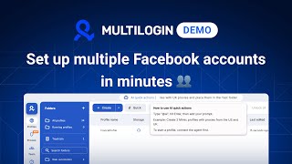 How to set up multiple Facebook accounts in minutes with Multilogin