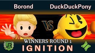 Ignition #48 WINNERS ROUND 1 - Borond (Lucas) vs DuckDuckPony (Pac Man)