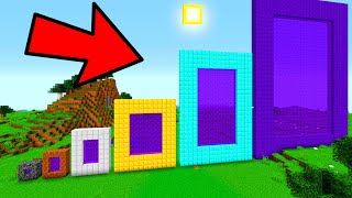 ¡NO ELIJAS EL PORTAL DE MATERIAL EQUIVOCADO EN MINECRAFT!