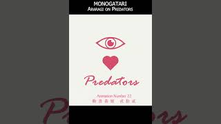 Araragi on Predators #monogatari #bakemonogatari #anime