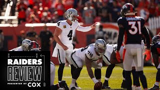Derek Carr Shreds Broncos Defense in Week 6 Win | Raiders Review | NFL