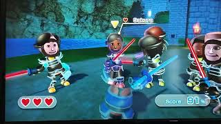 Wii Sport Resort Swordplay Showdown But I Keep The Black Armor Alive. Stage 19 (FR/EN)