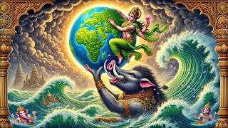 The Story of Vishnu's Varaha Avatar