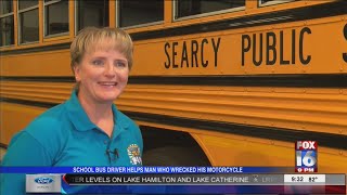 Searcy Bus Driver Jumps into Action