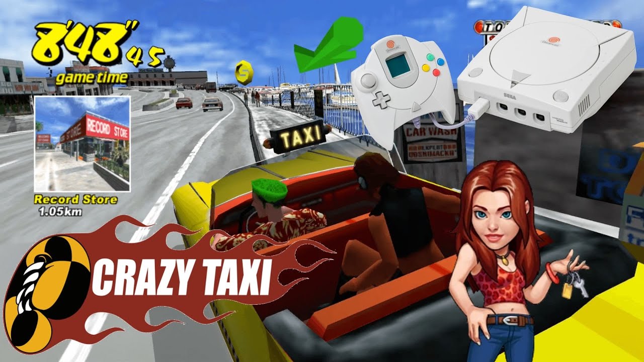 Crazy Taxi - SEGA Dreamcast - Gameplay - YouTube