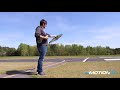 hand launching a prop plane quick tip motion rc