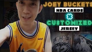 Customized Luka Doncic And Joe Harris Jersey | Joey Buckets NBA Cards #hobby #collections #NBA