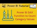 Power BI DAX Function Count tutorial for Counting Column Values