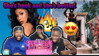 Cardi B - Up [Official Music Video] REACTION!!