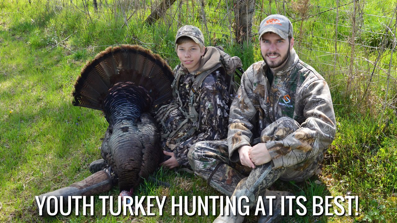 Youth Turkey Hunting At Its Best! - YouTube