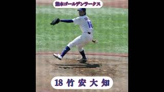 2013/04/12 熊本ゴールデンラークス・竹安大知投手(現オリックスバファローズ)　#Shorts