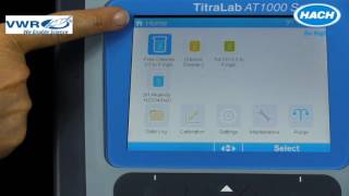 VWR AT1000 Titrator Application Installation and Setup