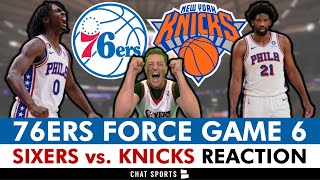 WOW: 76ers vs. Knicks INSTANT REACTION: Tyrese Maxey Carries Sixers To Game 5 Win | 76ers News