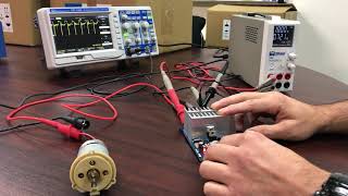 Global Specialties DC Motor Speed Control Application Video