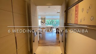 【Vlog 4】結婚記念日6周年だから高級スペイン料理食べてお台場散歩してきた