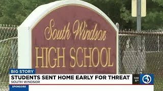 VIDEO: Students in South Windsor sent home early for threat