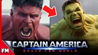 captain america 4 isnt hiding The Hulk that well