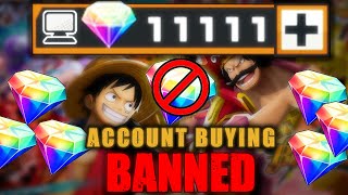 Warning to OPBR Players: Account Buying and Giveaways Are Over!