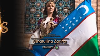 Traditional costume from Uzbekistan ! Which country did it better? [Ginatullina Zarina]