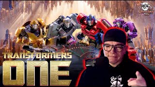 First Time Watching - TRANSFORMERS ONE (2024) MOVIE REACTION \u0026 REVIEW! Optimus Prime | Megatron |