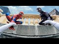 Team SPIDER-MAN vs VENOM Fighting Bad Guys In Real Life ( Aciton POV )