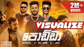 DJ JNK x Moniyo x Roy - Podda (Official Visualizer Video) #Podda #DJJNK #Moniyo #Roy #HasinduDSilva