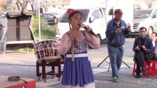 품바 아라/군산 벗꽃축제 북,장구의 고수 아라님 공연 170414