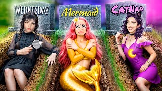 Catnap vs Hello Kitty vs Wednesday Addams! Who Murdered Mermaid?!