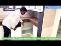 8 x 6 low budget grey and white color upvc modular kitchen price details tamil modularkitchen