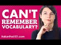 5 Tips on How Remember Italian Vocabulary Fast