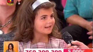 A maravilhosa menina Joana no Você na Tv   19 09 2013