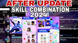 After Update Best Character Combination 2024|| Best Character Combination In Free Fire After OB47