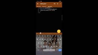 Example of Hello World.Java Program | Using Jvdroid Application