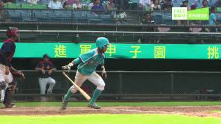 2015 玉山盃青棒錦標賽 冠軍戰賽事精華/Freedom Sports