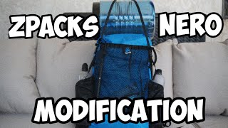 Zpacks Nero Modified To Fit a Bear Canister