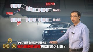 车轮抱死时，汽车为啥会不受控制？ABS系统有啥用？李永乐老师告诉你