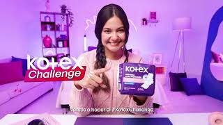 #KotexChallenge Conoce las toallas Nocturnas Extraprotección de Kotex 🌙🩸