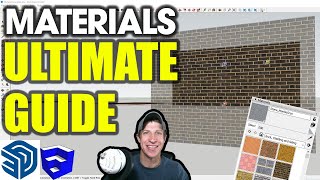 The ULTIMATE GUIDE to Materials and Textures in SketchUp! (Everything you need to know)